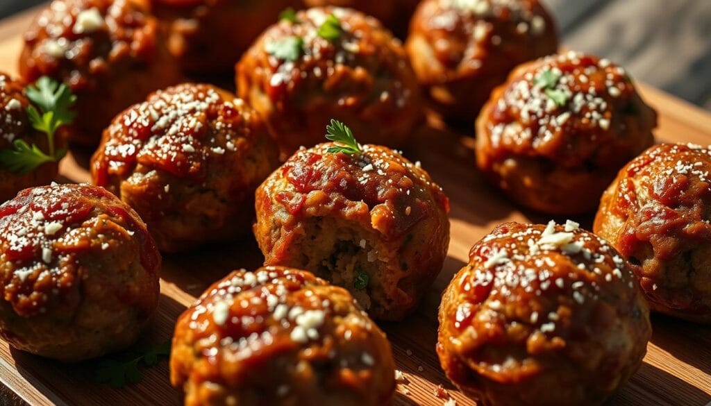 high protein meatballs